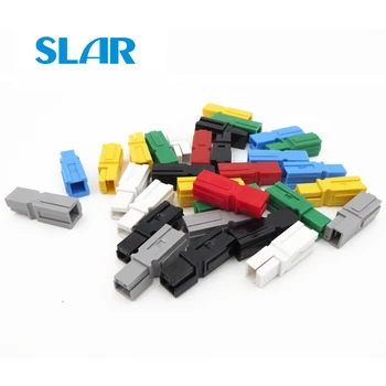 

10Sets X 30A 600V PP30 Power Connector Plug Red Black blue geay PP30 power & 10pcs Contacts For Solar Caravan Boat