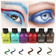 Новая синяя фиолетовая водостойкая жидкая подводка для глаз стойкий жидкий карандаш для глаз