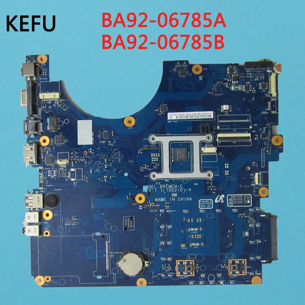KEFU основная плата для samsung R540 материнская плата для ноутбука HM55 BA92-06785A BA92-06785B протестированная хорошая