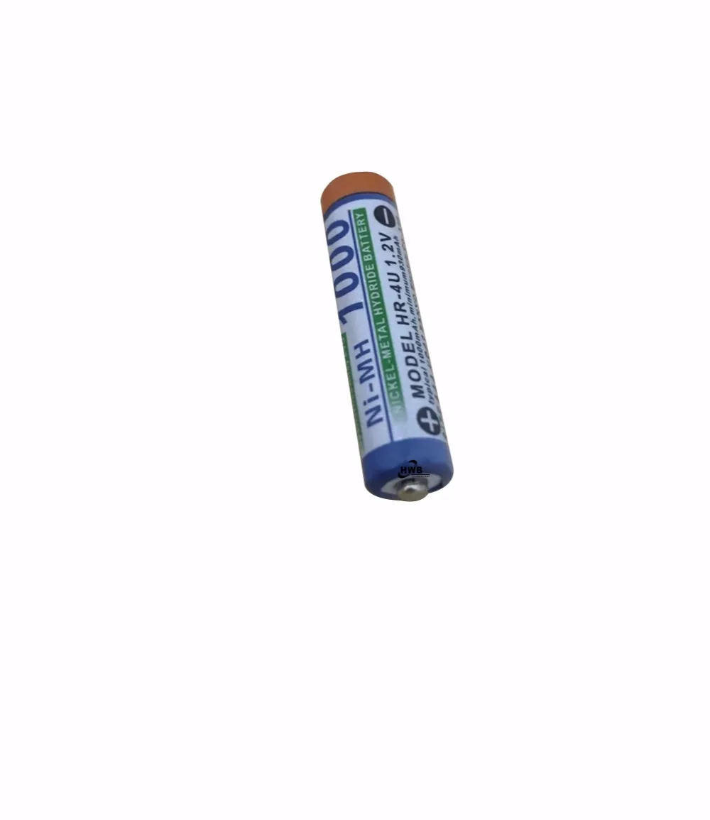

2pcs New FOR SANYO 1.2V AAA 1000mAh Third Generation Rechargeable upto Pre-charged With Case for Toys, MP3, Camera Free