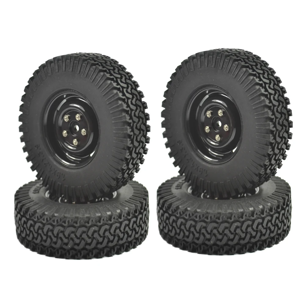 

4PCS 1/10 Crawler Tire Set 1.9" With Foam Insert for RC Crawlers 1/10 RC Crawler 1.9" 100MM Tire&Plastic Wheel set
