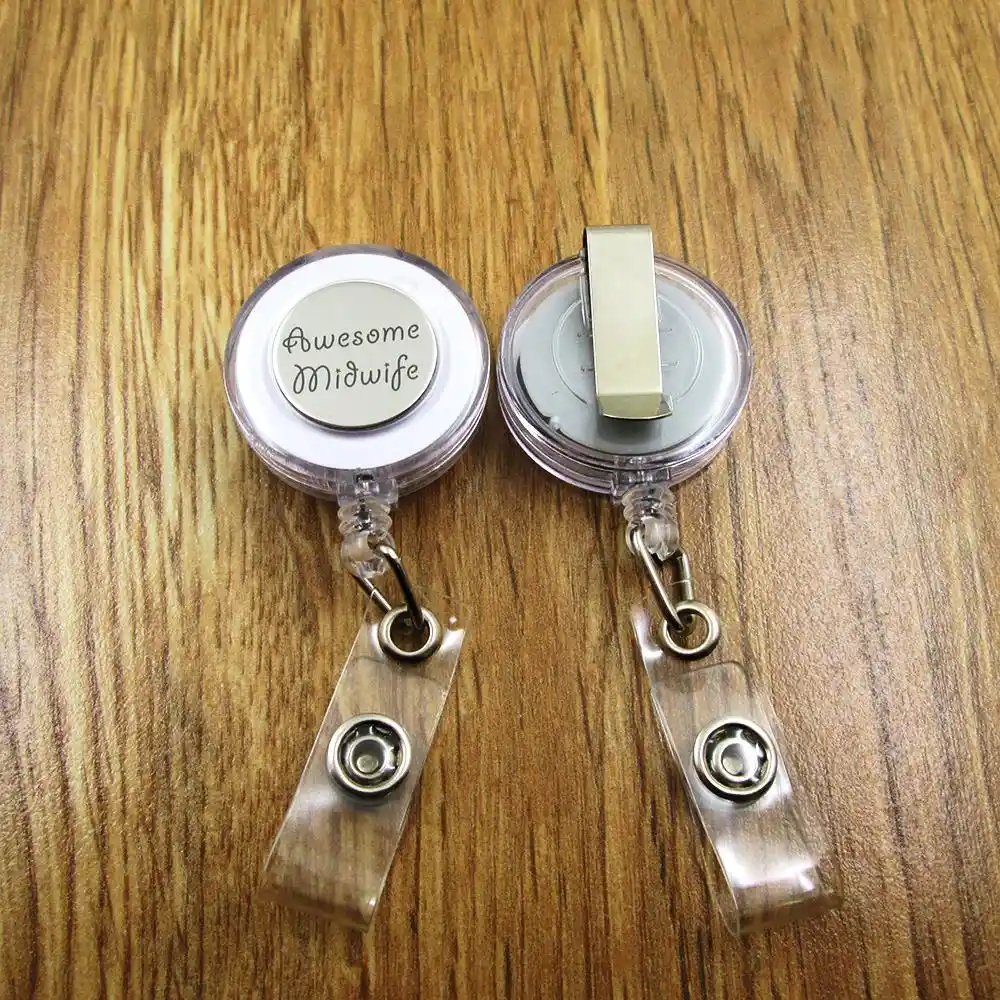 Uterus Midwife Badge reel,Maternity Badge reel,Baby badge reel,retractable badge reel ID Badge reel Gift for midwife,Nurse ID holder