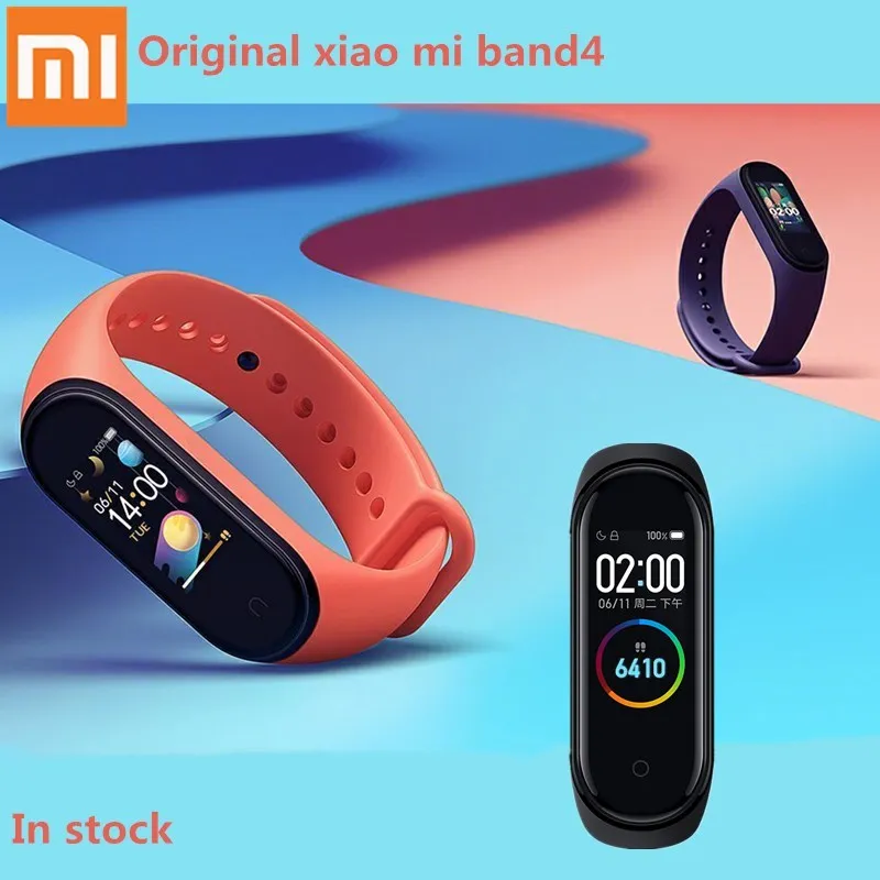 

Xiaomi Mi Band 4 Smart Bracelet 0.95 Inch Heart Rate Monitor 5ATM Water Bluetooth 5.0