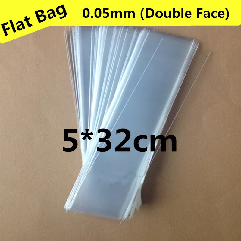 

200pcs/lot 5*32cm Small Long Plastic Food Clear Cellophane Cake Pop OPP Bags Lollipop Bakery Gift Cookie Packaging Packing