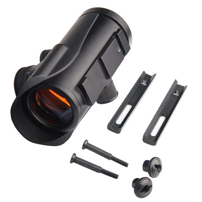 Hunting Holographic 1x30MM RGB Red Dot Sight with 3 Brightness Adjustment fit 11mm & 20mm Rail Mount for Airsoft RL5-0040-2 (7)