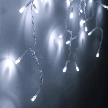 

3.5M AC 220V 110V EU US Plug LED String Lights for Xmas Garland Party Wedding Decoration Flasher Fairy Light