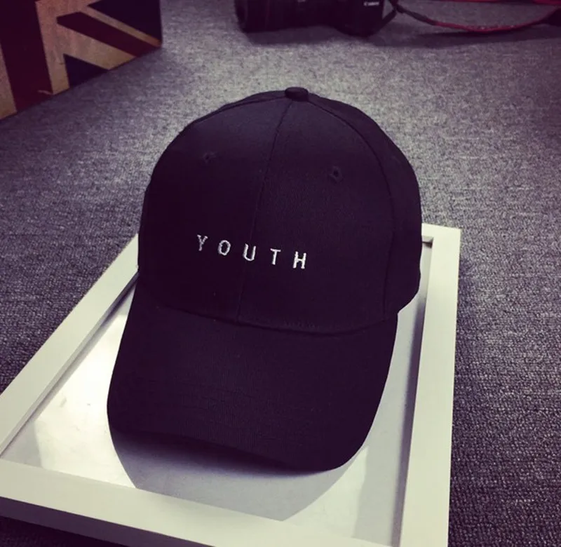 

Fashion Cap Women Men Summer Spring Cotton Caps Women Letter Solid Adult baseball Cap Black White Hat Snapback Women Cap 2017