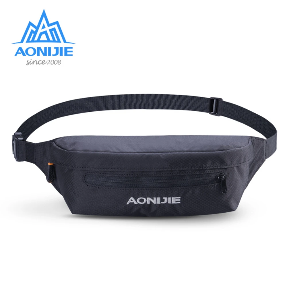 Best AONIJIE Multifunction Nylon Sport Phone Waist Bags Outdoor Running Hiking Cycling Bicycle Big Storage Money Pouch Fanny Packs