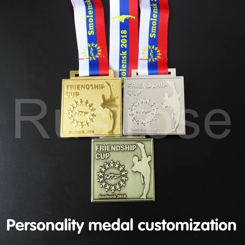 Индивидуальные верхние и нижние значки комбинации, сделанные на заказ медали для верхних и нижних комбинаций, маленькие медали, коробка для медали