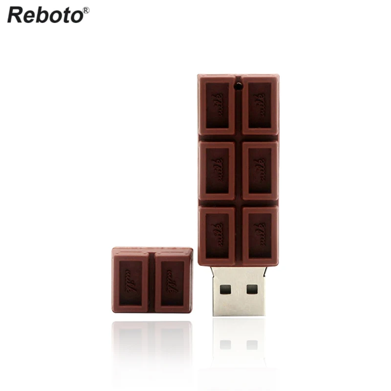 Шоколад usb флеш накопитель 8 ГБ 16 интерфейсом USB 32 64 памяти флешки творческие мини