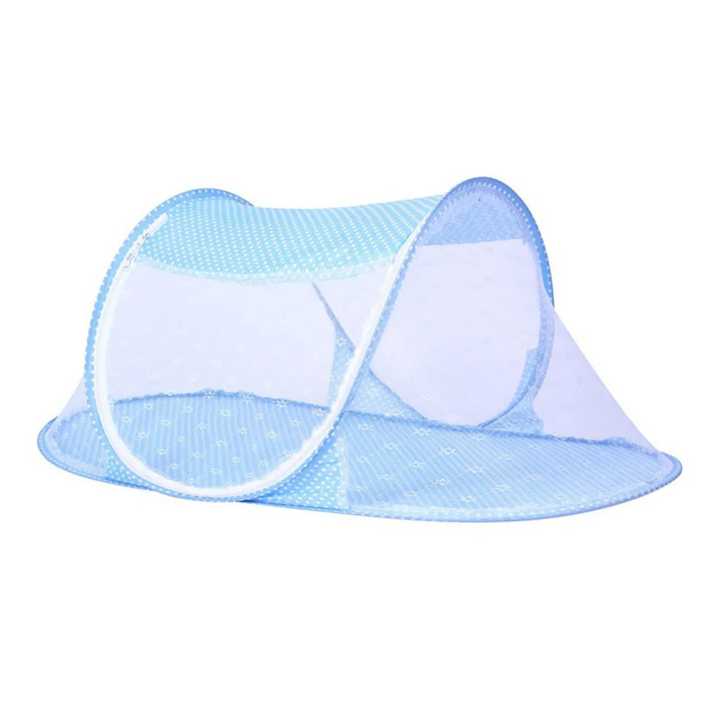 

Foldable Baby Mosquito Nets Tent Portable Baby Mesh Netting Bedding Crib Mat Pad Cover Bed Mattress Pillow Suit for 0-2 Years