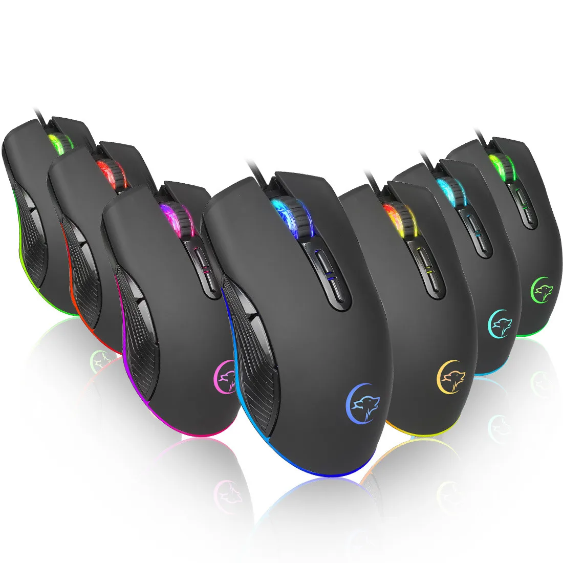 

3200DPI LED 7 Buttons USB Wired Pro Gaming Mouse For PC For Laptop game Computer