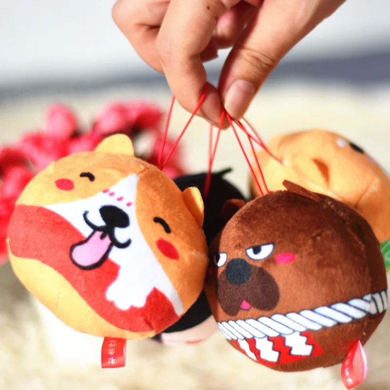 1 шт. 10 см Kawaii Шиба ину собака маленькие подвесные Плюшевые игрушки Мягкая кукла