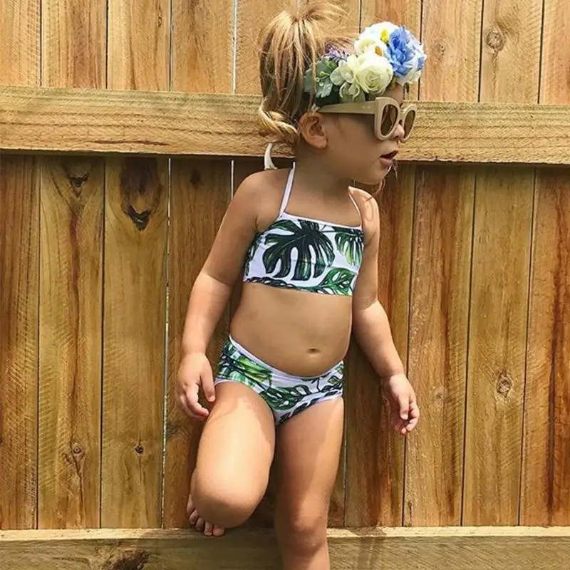 

1-5 Years Children Swimwear Girls Swimsuit Baby Kids Biquini Infantil Bikini Summer Bathing Suit