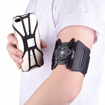 

6.5" Universal phone Armband For iPhone XS MAX 11 pro max 8 plus note9/7 S10PLUS xiaomi mi8 Sport Running mobile arm band holder