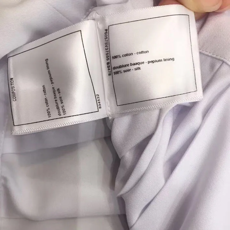 Pour Nouveau O Élégant Veste Mince 2018 Bouton cou Style Manteau Blanc Avec Femmes Lady Ow56qtfwp