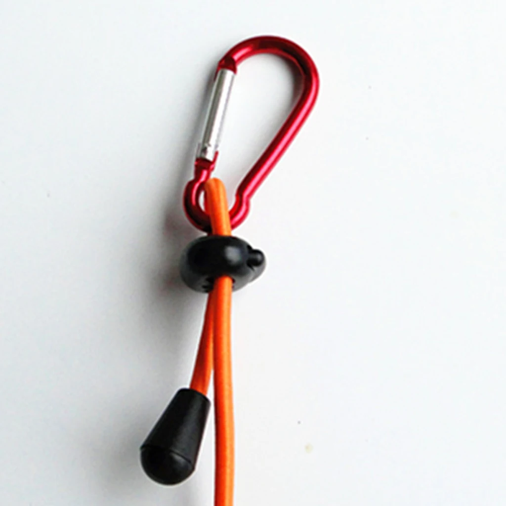 4 Pieces Universal Adjustable Kayak Canoe Paddle Leash Safety Fishing Rod Leash Rowing Boats Coiled Lanyard Cord Tie Rope