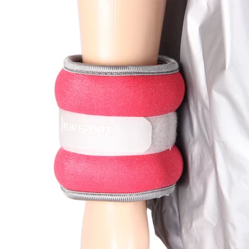 

wrist sandbagged 0.75*2kg fitness equipment wrist adjustable invisible iron sandbags yoga running sandbag