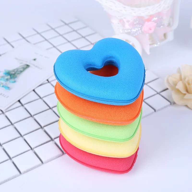 

Women Girls Sponge Bract Head Meatball Hair Bun Maker Ring Donut Heart Shape Tiaras Hair Styling Tool