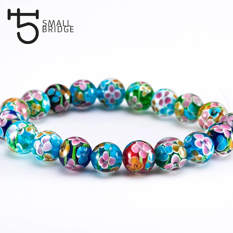 lampwork glass beads (5)