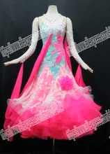 Modern Waltz Tango Ballroom Dance Dress, Smooth Ballroom Dress, Standard Ballroom Dress ,sizeS/ L/ M/ XL,Sunflower Dancedress