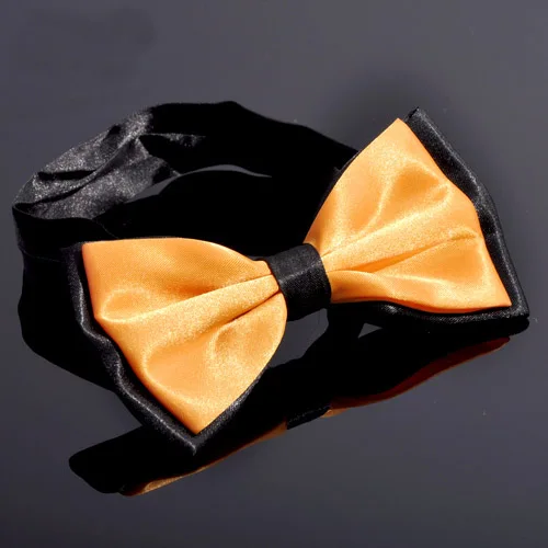 Галстук-бабочка, мужской Официальный галстук, мужской модный деловой Свадебный галстук-бабочка, Мужская нарядная рубашка, krawatte legame, подарок, 2 цвета, галстук - Цвет: Golden Yellow