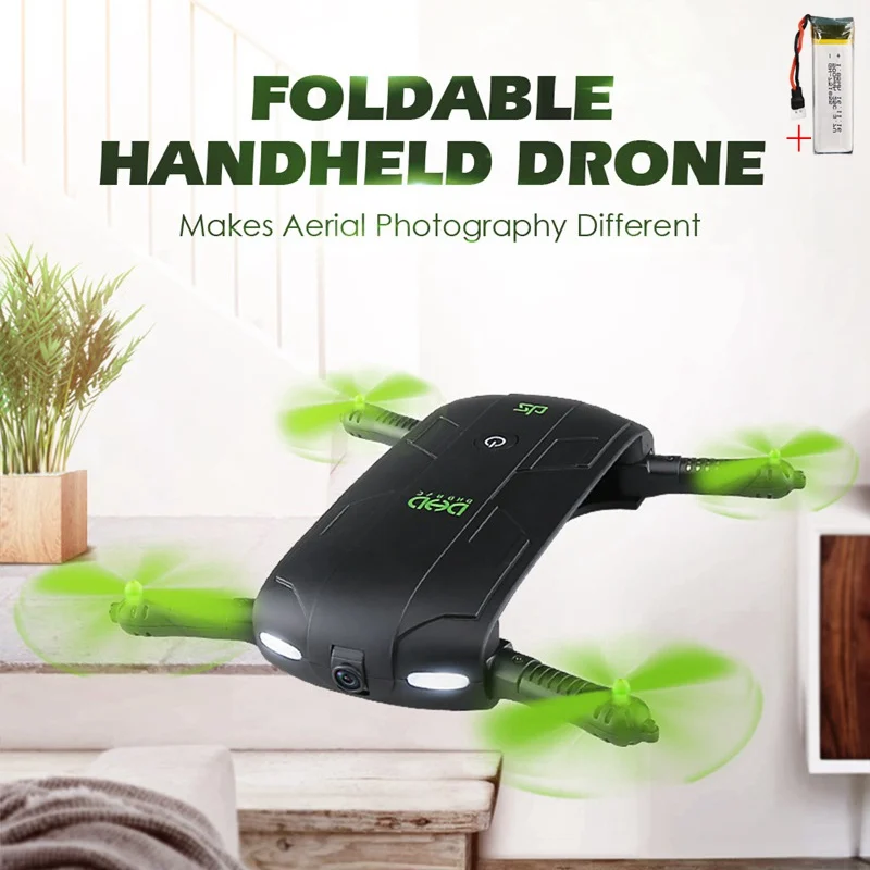

Selfie Drone With Camera Foldable Drones Pocket Fpv Quadcopter Rc Helicopter Remote Control Toy Mini Dron Vs Jjrc H37 JXD 523