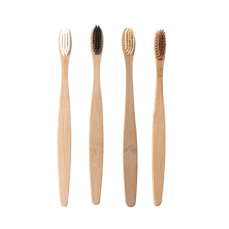 

Environment-friendly Wood Toothbrush Bamboo Toothbrush Soft Fibre Wooden Handle Teeth Cleaning New