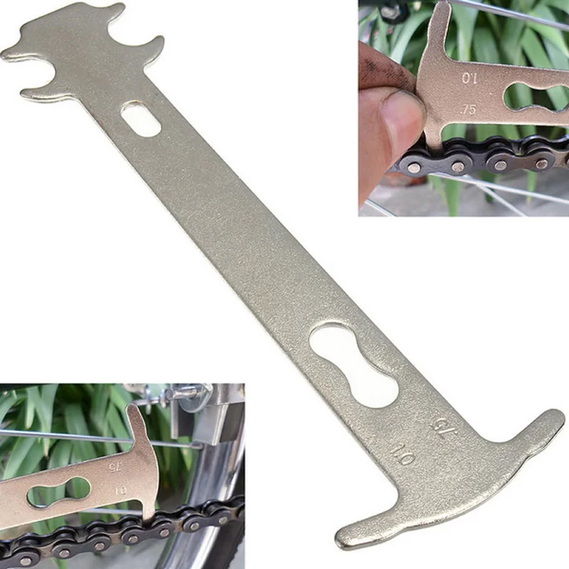 

QILEJVS Portable Bicycle Bike Chain Wear Indicator Tool Chain Gauge/Repair Checker Bike Bicylce Accessories