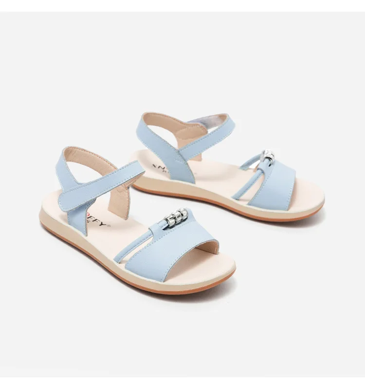2018 Новые девушки принцесса сандалии из искусственной кожи модная летняя детская обувь со стразами для девочек пляжные сандалии Meisje Infantil TX356