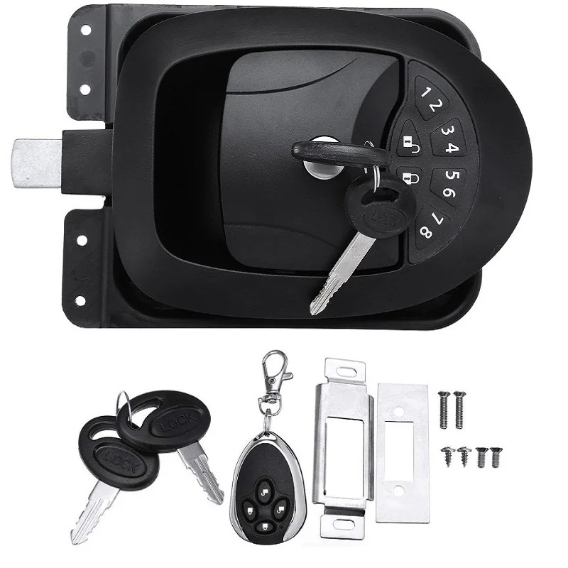 

Keyless RV Entry Caravan Lock Latch Handle Knob Deadbolt for camper A class RV the five wheels RV car boat