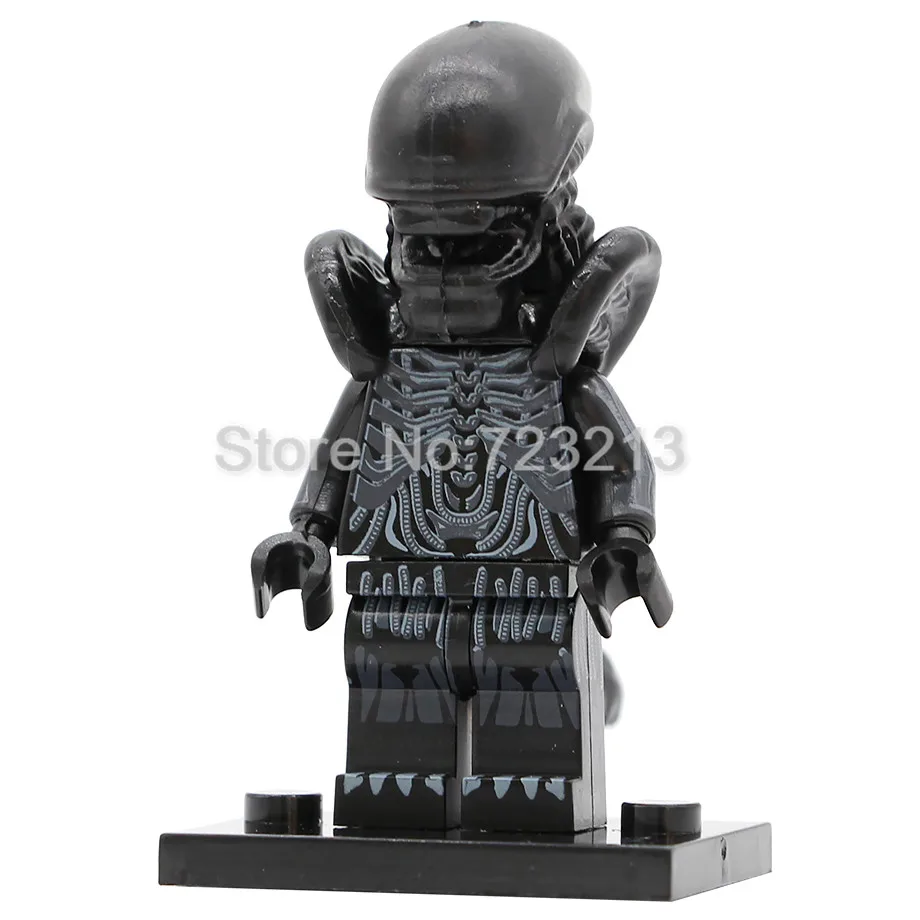Single Sale Alien Figure Building Blocks Movie Set Model Kits Bricks Toy for Children PG1050 block-set Single Sale Alien Figure Building Blocks Movie Set Model Kits Bricks Toy for Children PG1050 block-set