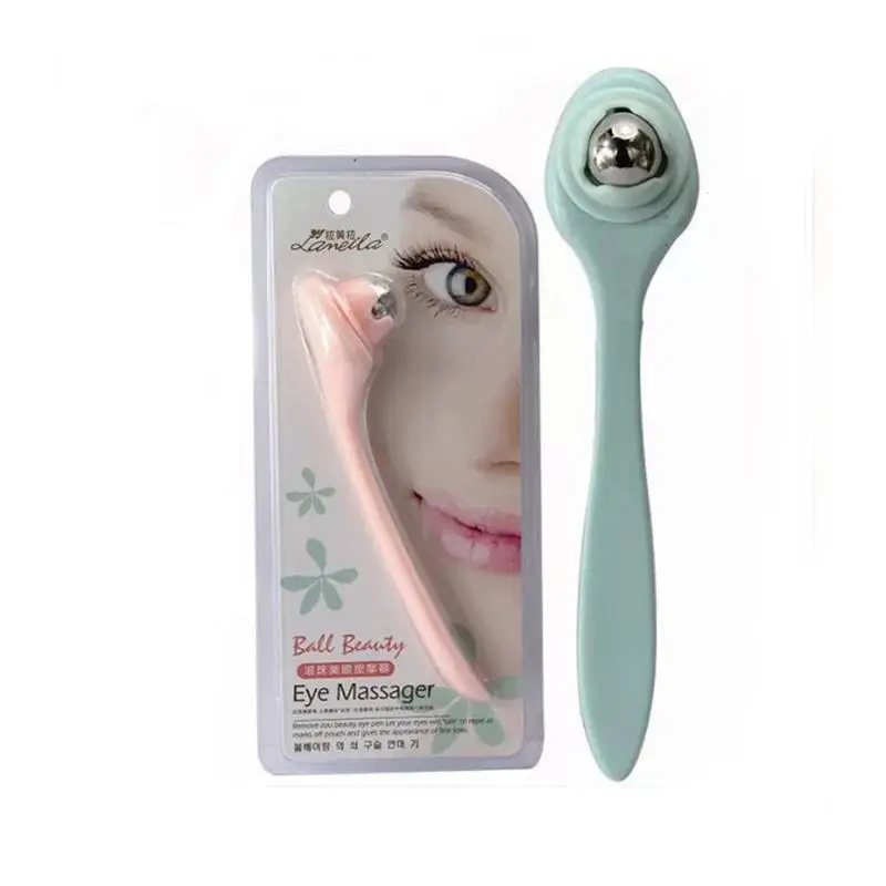 1 PCS 360 Degrees Roller Eyes Massager Device Pen Portable Eye Ball Beauty Instrument Face Lift Wrinkle Removal Care Tool Z3 | Красота и