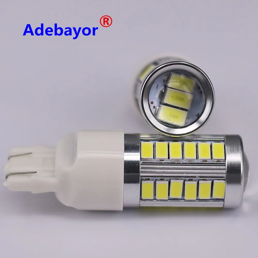 100 шт T20 7443 7440 W21/5 W 33 SMD 5630 5730 Автомобильные светодиодные поворотные сигнальные лампы, тормозные задние лампы 33SMD, автомобильные задние лампы заднего хода Adebayor