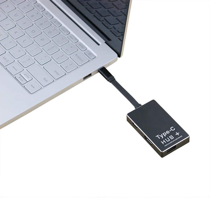 USB type-c кабель преобразователя сплиттер SD карты памяти чтения данных desktop концентратор с USB 3,0 4 порта для macbookPro/ультра-тонкий ноутбук