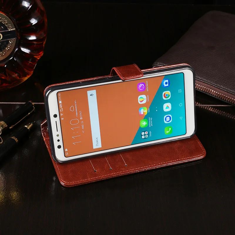 Роскошные Винтаж из искусственной кожи с откидной крышкой для Asus Zenfone 5 lite ZC600KL Чехол кошелек Чехол-портмоне с Бизнес Стиль Чехлы для телефона Fundas