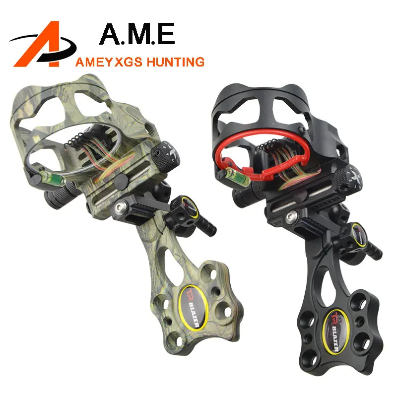 0.019inch/5 pins Archery Compound Bow Sights Laser LED Light