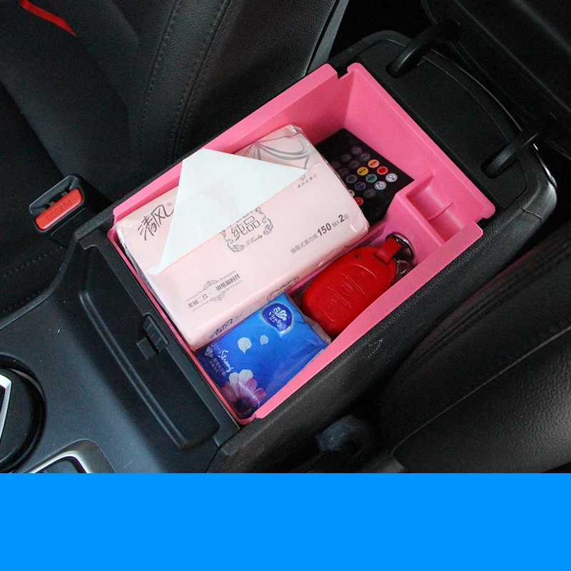 

Car armrest box storage box central storage compartment compartment storage box car Accessories For Hyundai Tucson 2015-2019