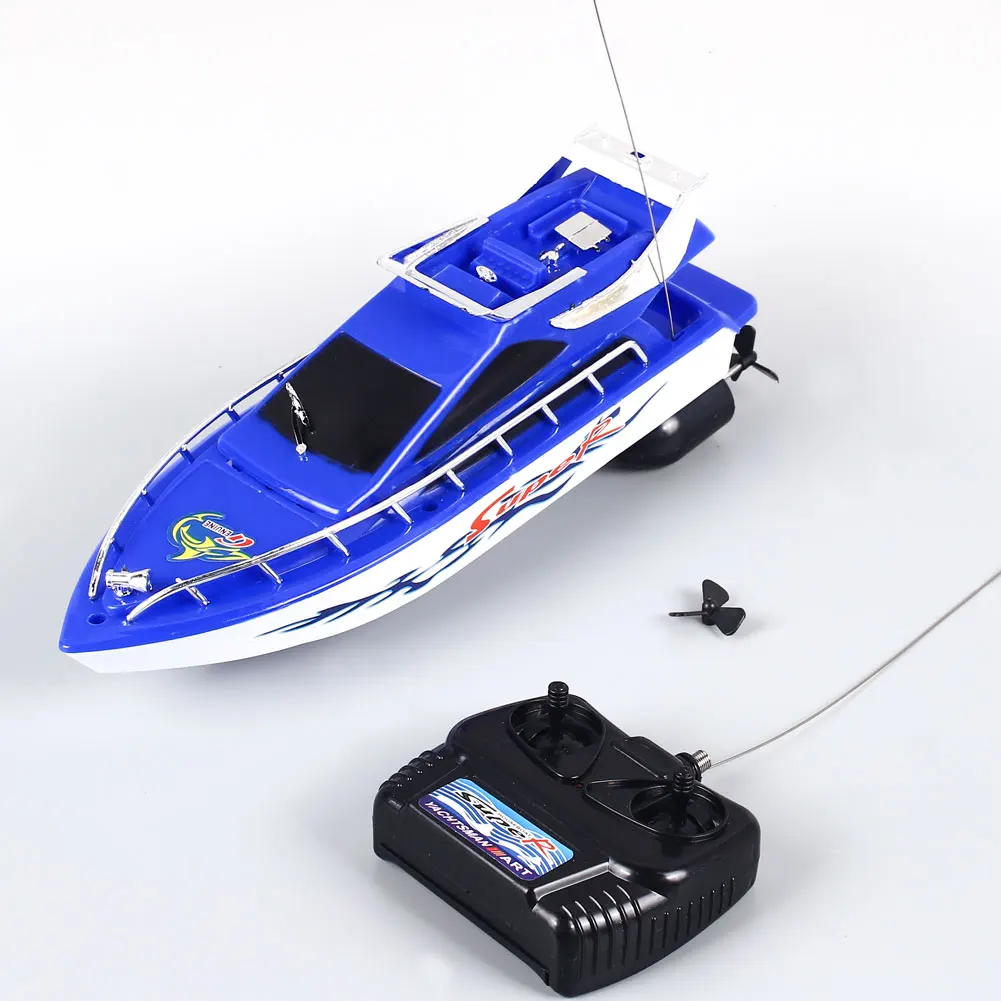 Гоночная Лодка на дистанционном управлении лодка скоростная лодка Rc многоцветная плавательный бассейн начинающих способность на открытом воздухе Новинка электрическая игрушка