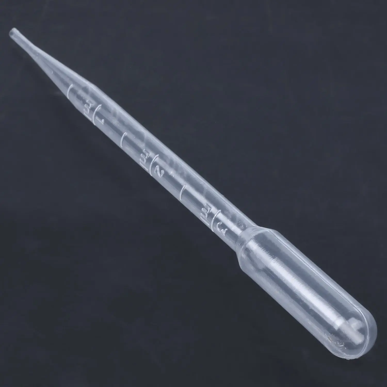 5 Pcs 3ML Capacity Lab Laboratory Clear Pipettes Droppers 6.1" Long