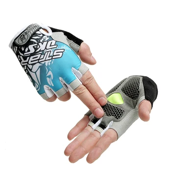 

New Sports Gym Gloves Men Fitness Training Exercise Anti Slip Weight Lifting Gloves Half Finger Body Workout bicycle Glove
