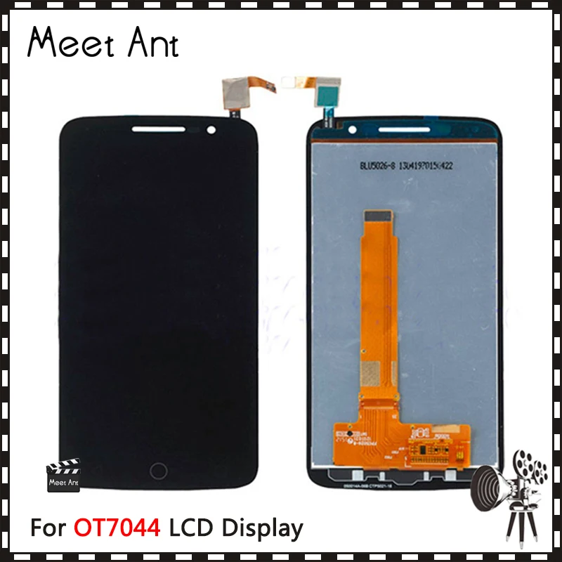 ЖК дисплей 5 0 &quotдля Alcatel One Touch Pop 2 Premium 7044 7044X 7044D OT7044 кодирующий преобразователь
