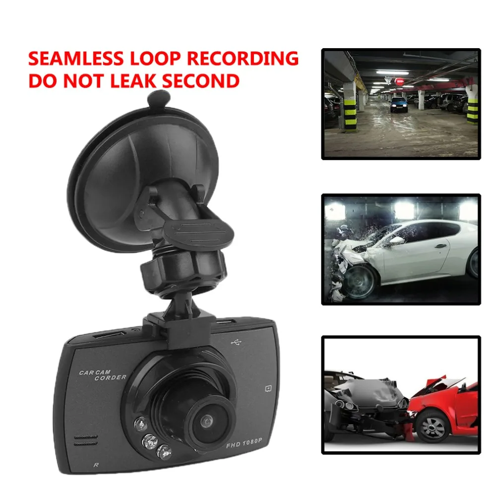 1080P 2," TFT lcd Автомобильная камера Full HD Dash Cam Crash DVR цифровой видеорегистратор ночное видение видеокамера Автомобильное оборудование