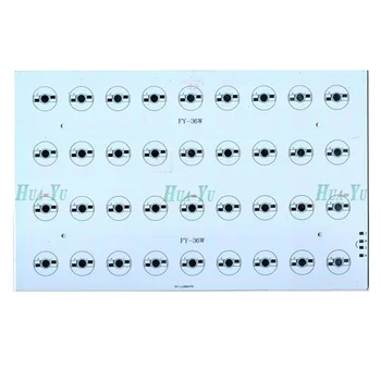 

10pc 36W 290*180mm aluminum plate base, led heat sink board for floodlight, downlight, spotlight etc