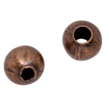 500 медные круглые бусины 4 мм