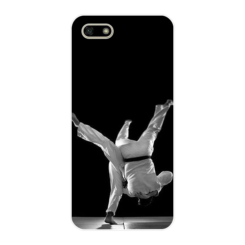Мягкий Силиконовый ТПУ чехол 225H Judo для huawei Honor 7a pro 7x play чехол|Бамперы| |