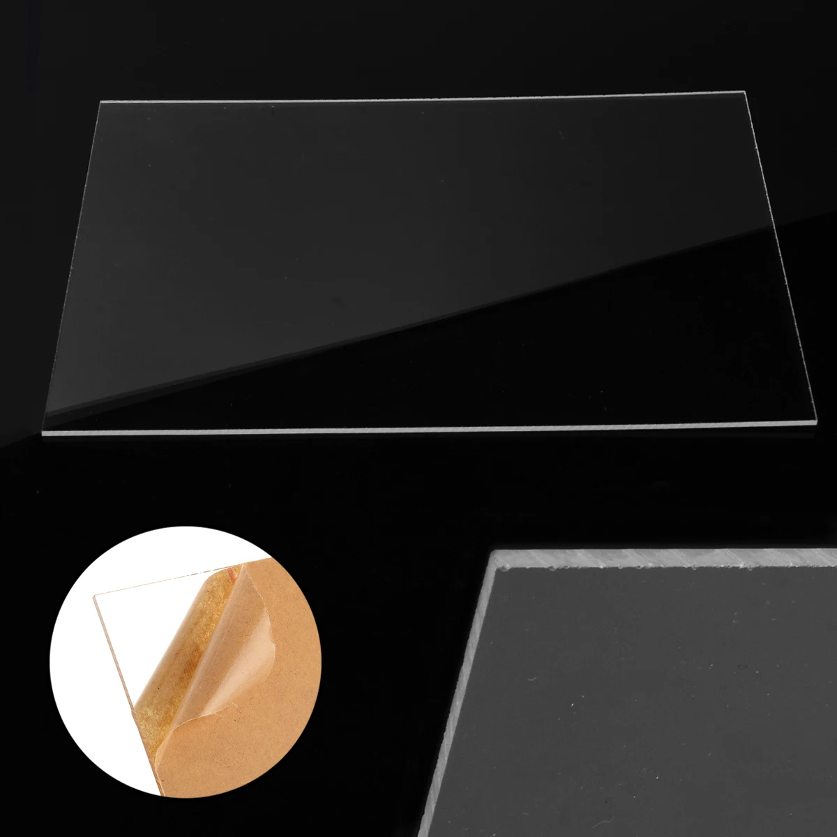 

New 1pc Transparent Acrylic Cutting Plate Embossing Ebosser Compatible 210*297*3mm