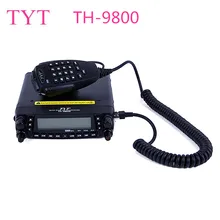 TYT TH-9800 50W Mobile Radio Transceiver VHF UHF Quad Band Car Radio Station CB Walkie talkie for truckers Ham Radio
