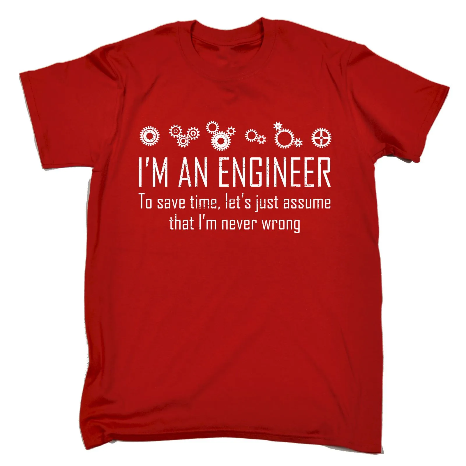 Ingenieur Jamais Tort T Shirt Intello Geek Blague D Ingenierie Cadeau D Anniversaire Drole Manches Courtes T Shirts Hauts Col Rond T Shirt Aliexpress