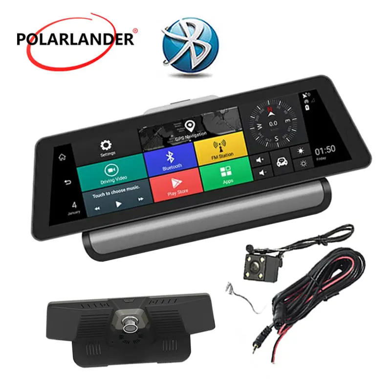 Bluetooth wifi driving recorder HD car ADAS 10 inch 4 LED GPS navigation Android 5.1 4G center console Bluetooth wifi driving recorder HD car ADAS 10 inch 4 LED GPS navigation Android 5.1 4G center console
